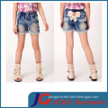 Kids Girl Lace Foot Jeans Shorts